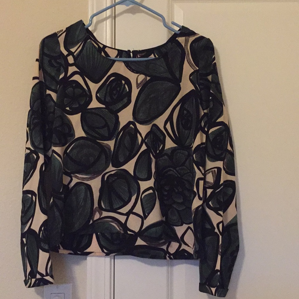 leaf blouse